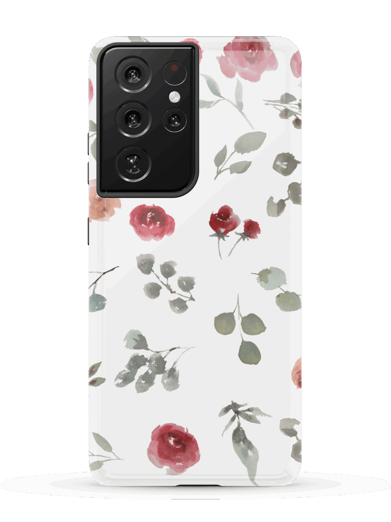 Rose & Eucalyptus Case | Galaxy S21