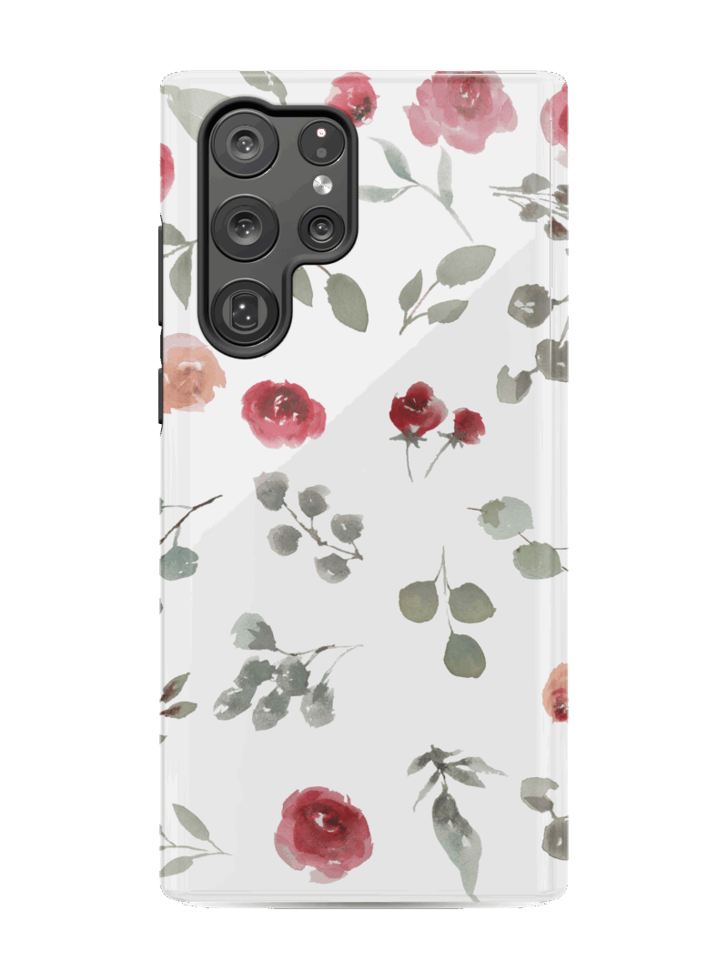 Rose & Eucalyptus Case | Galaxy S22