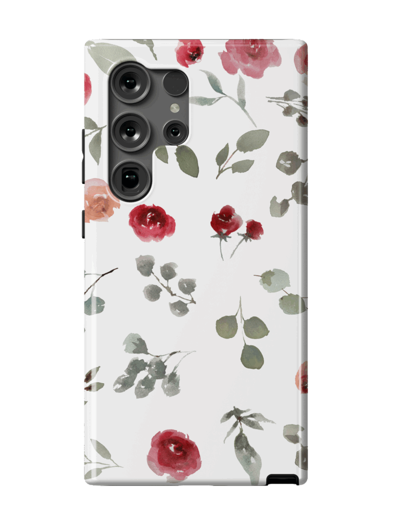 Rose & Eucalyptus Case | Galaxy S24