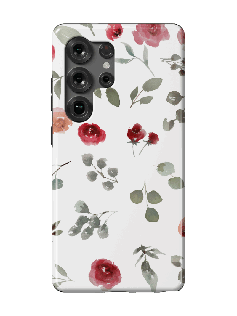 Rose & Eucalyptus Case | Galaxy S25