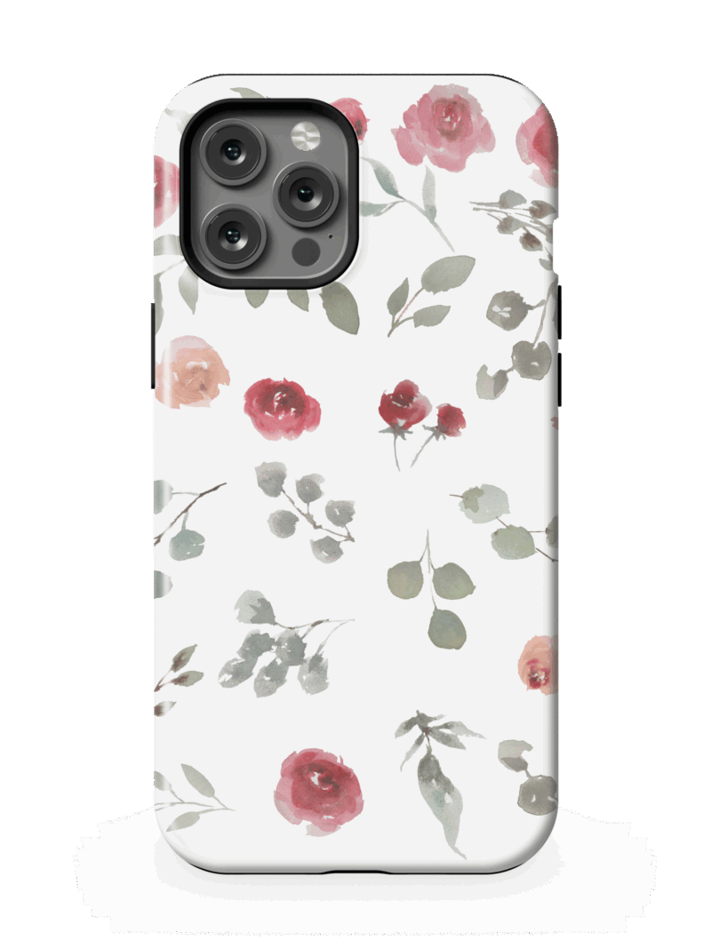 Rose & Eucalyptus Case | iPhone 12