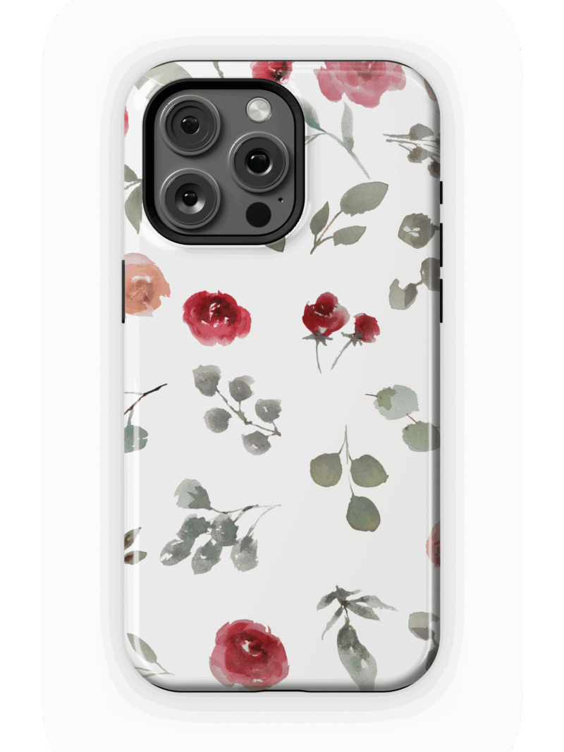 Rose & Eucalyptus Case | iPhone 15