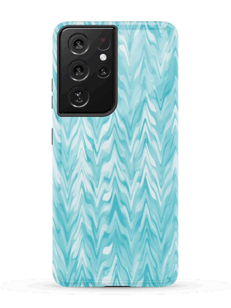 Turquoise Ripple Case | Galaxy S21