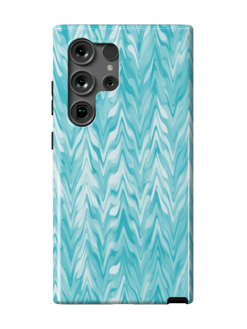 Turquoise Ripple Case | Galaxy S24