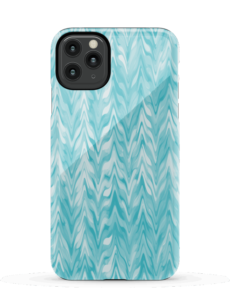 Turquoise Ripple Case | iPhone 11