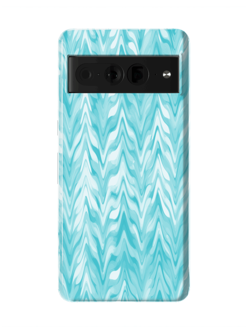 Turquoise Ripple Case | Pixel 7
