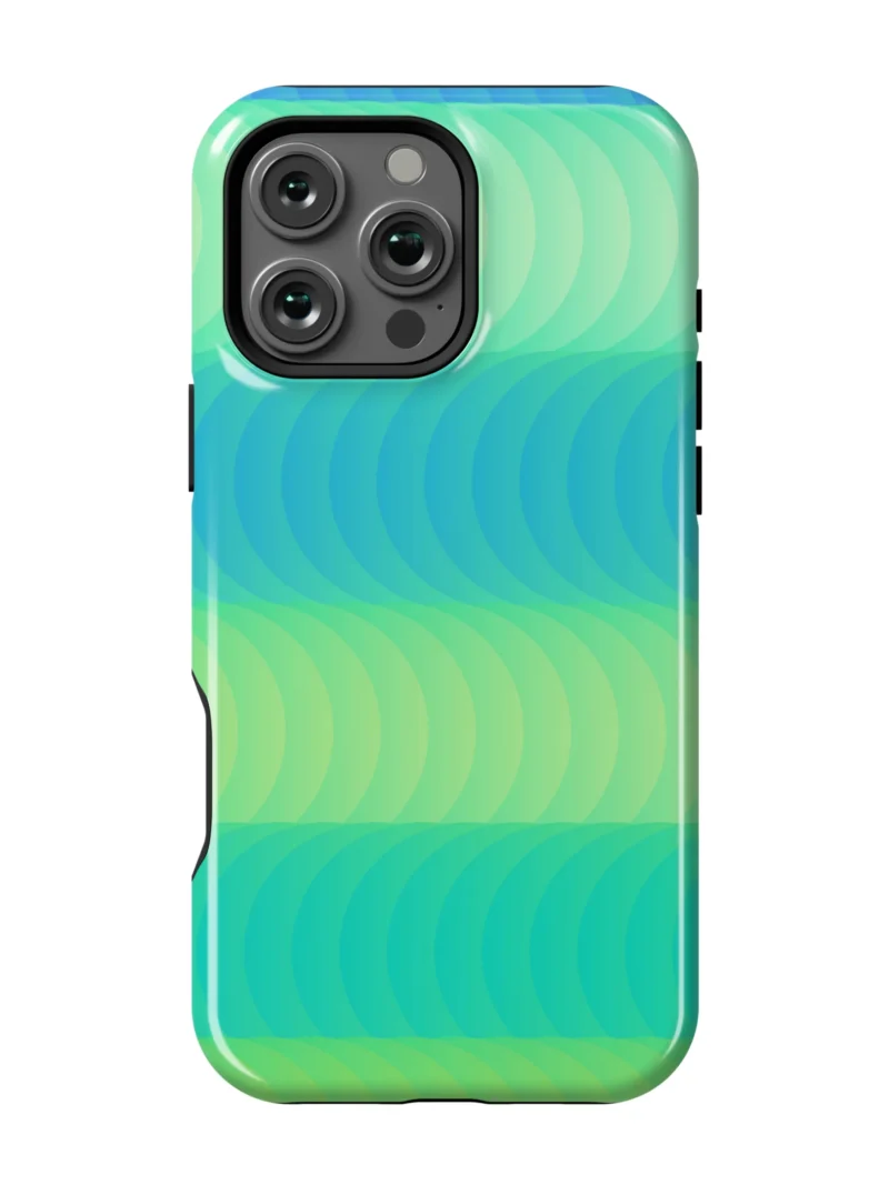 Mint Ripple Case | iPhone 16