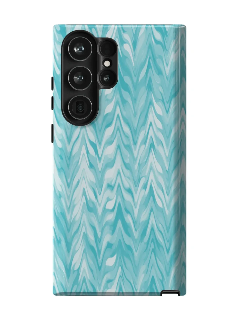 Turquoise Ripple Case | Galaxy S23