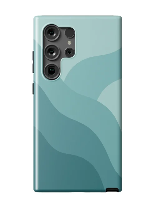 Aqua Waves Case | Galaxy S24
