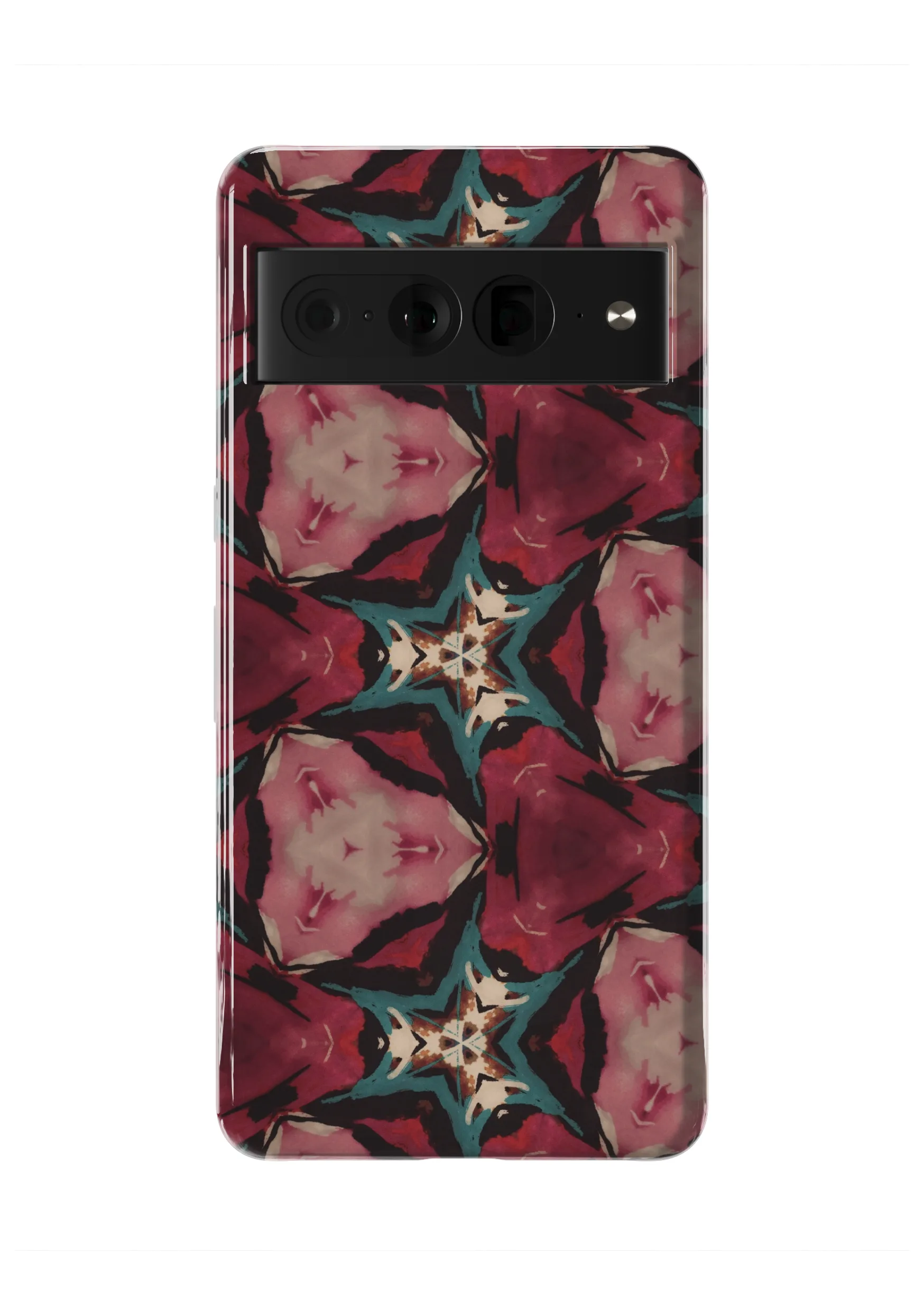 Crimson Kaleido Case | Pixel 7