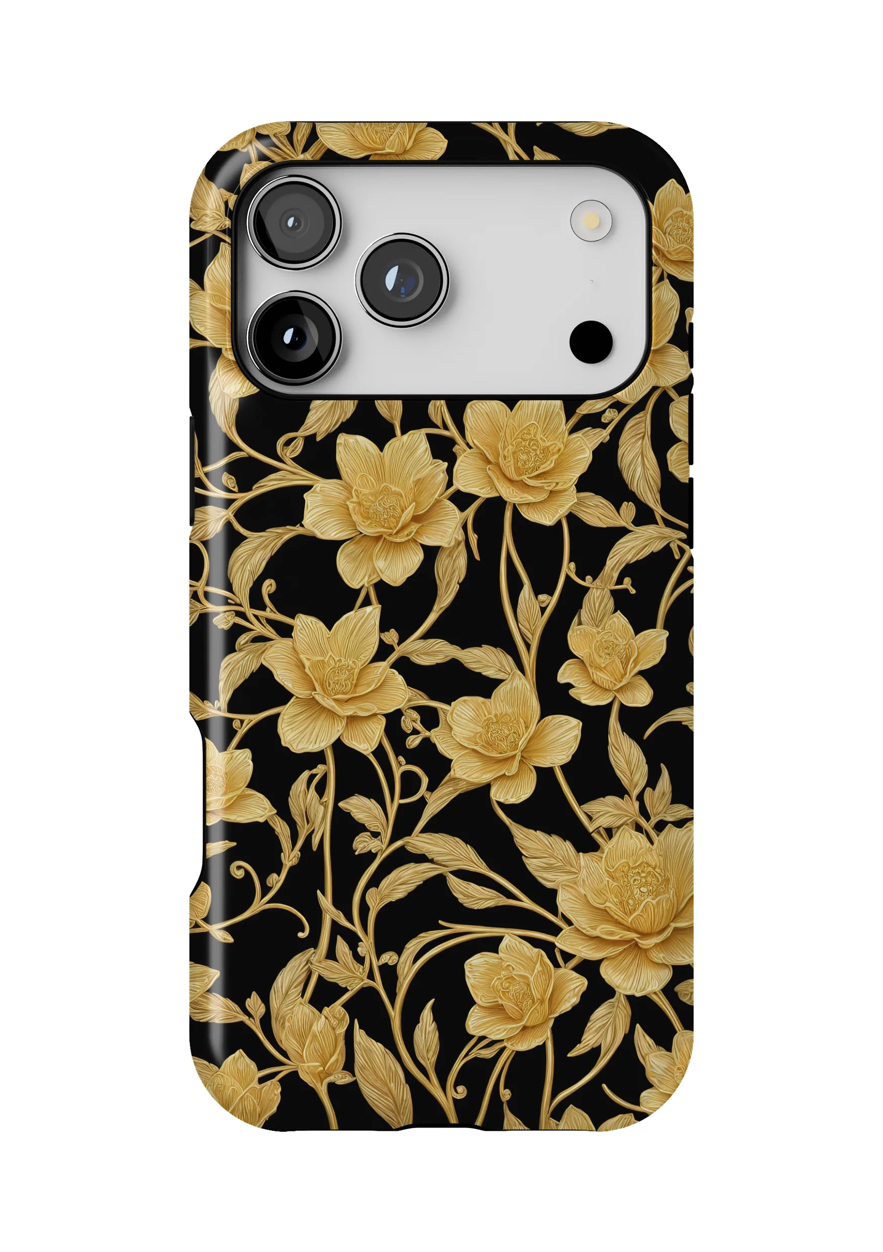 Golden Petals Case | iPhone 17
