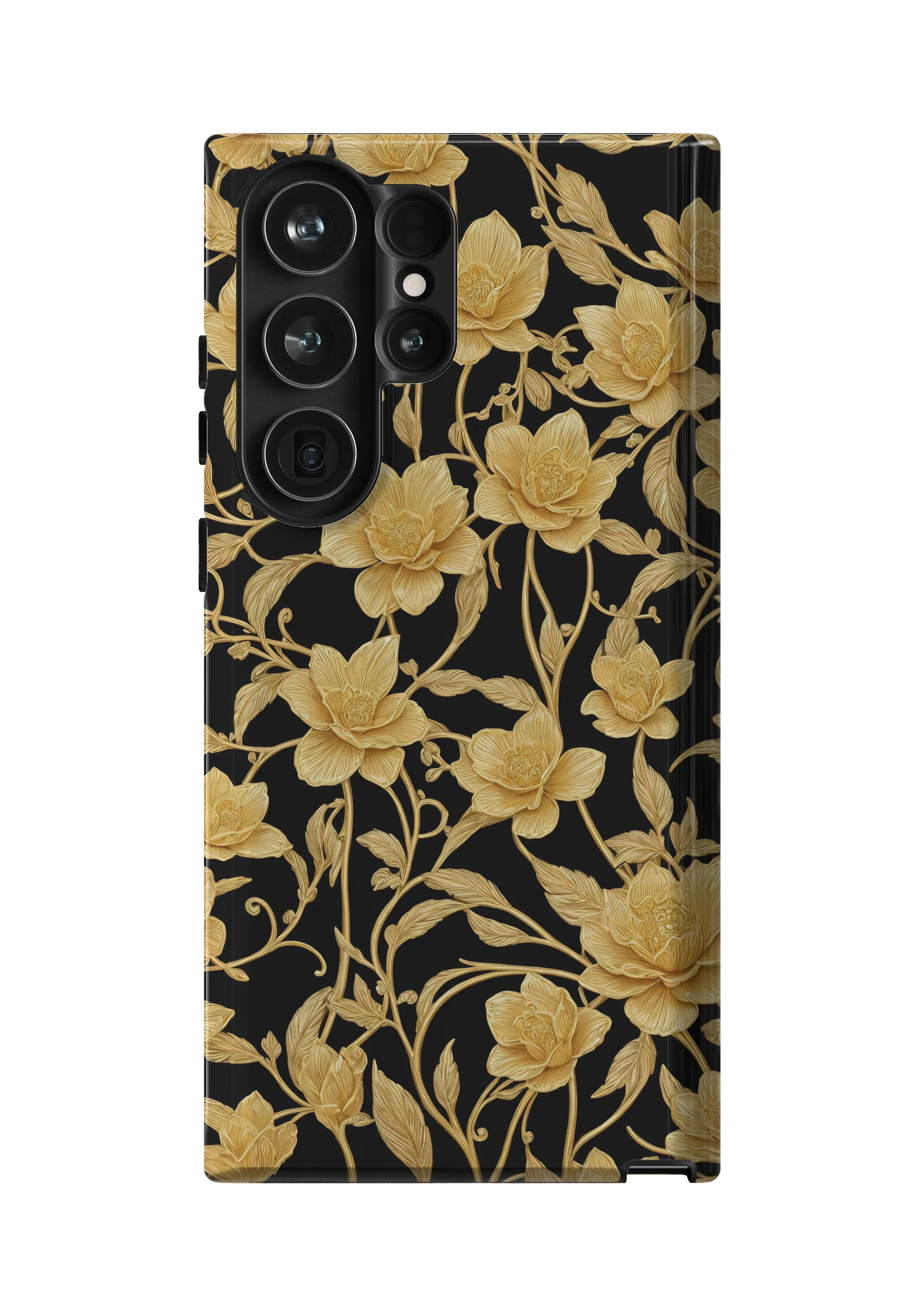 Golden Petals Case | Galaxy S23