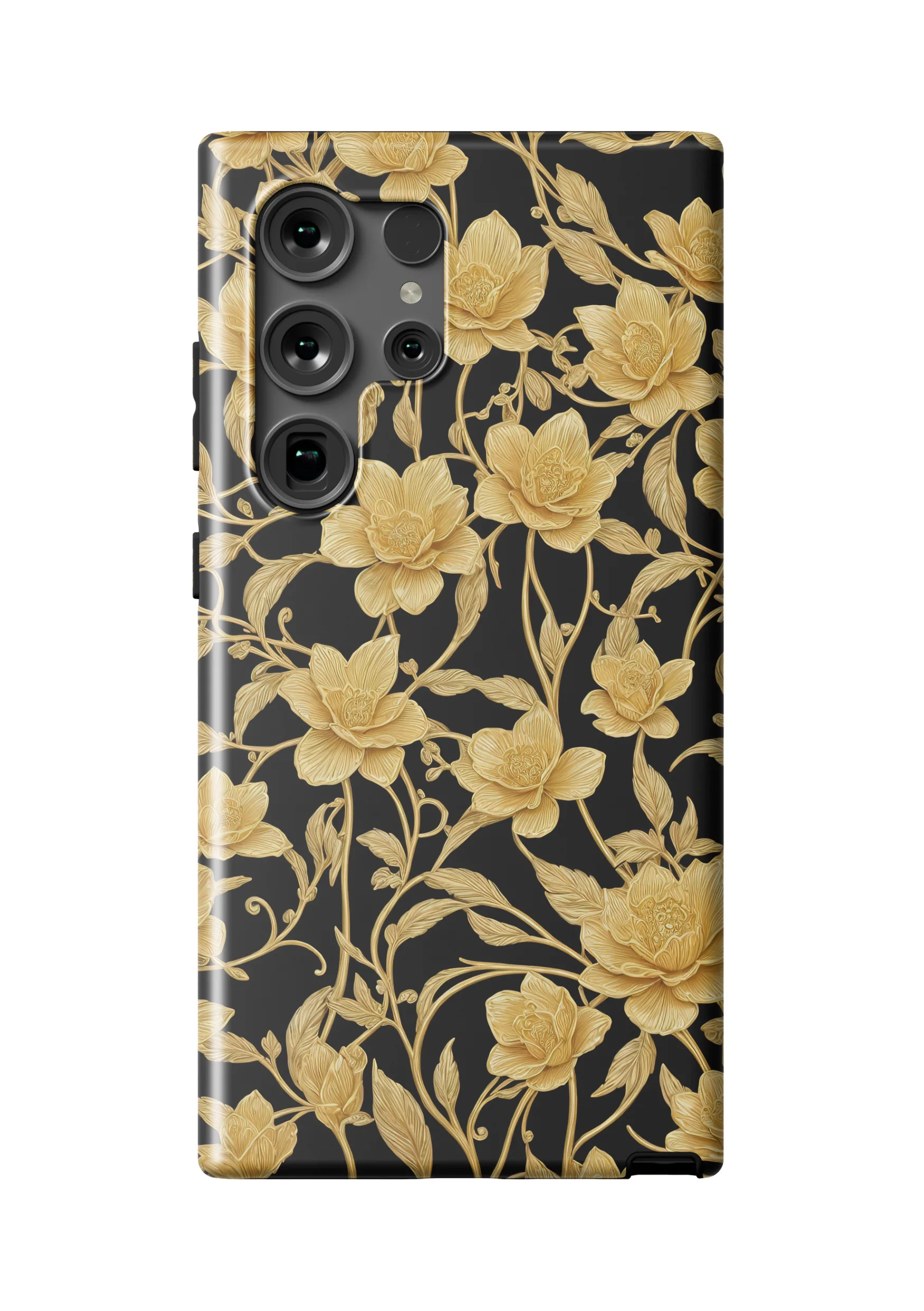 Golden Petals Case | Galaxy S24