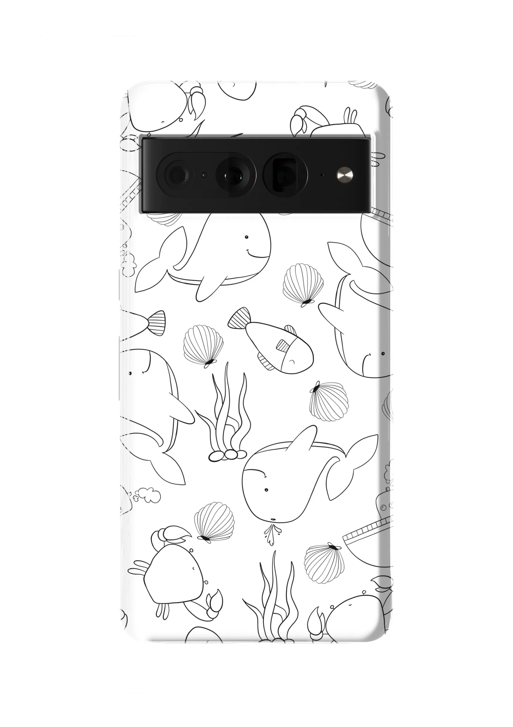 Nautical Doodles Case | Pixel 7