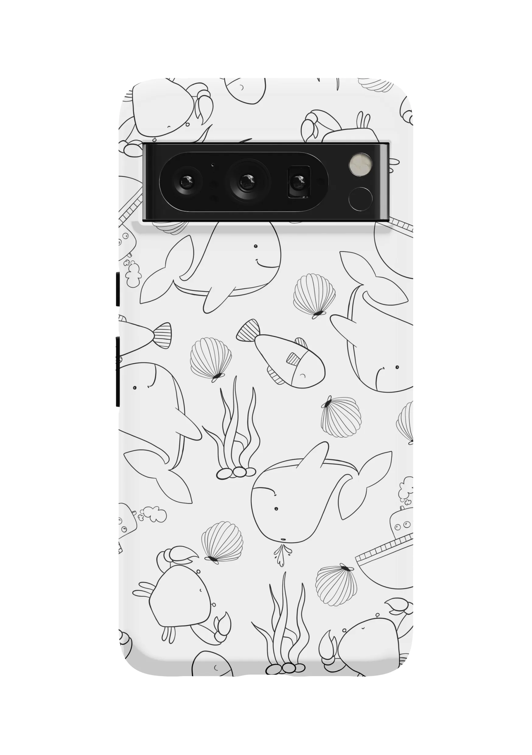 Nautical Doodles Case | Pixel 8