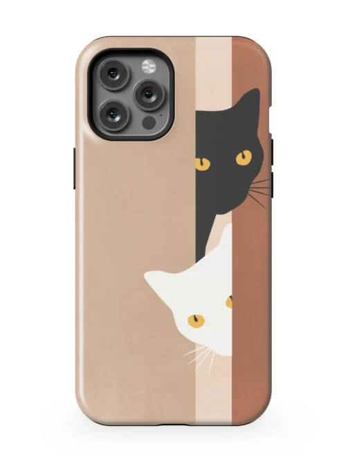 Peekaboo Cats Case