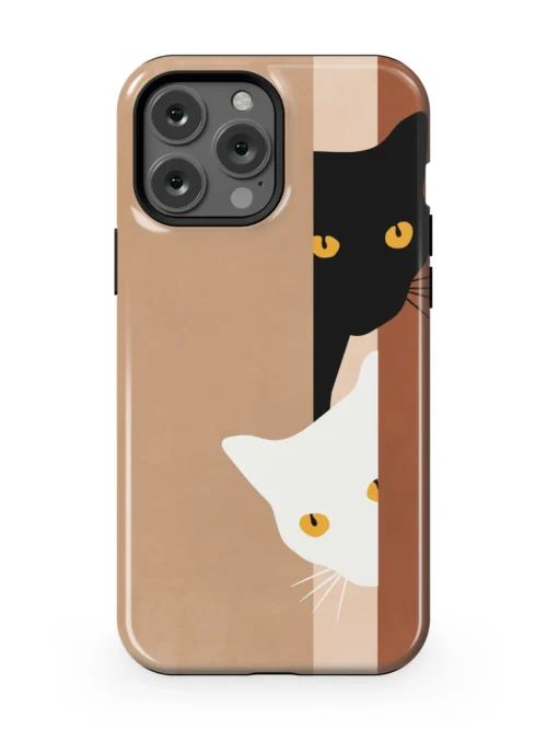 Peekaboo Cats Case