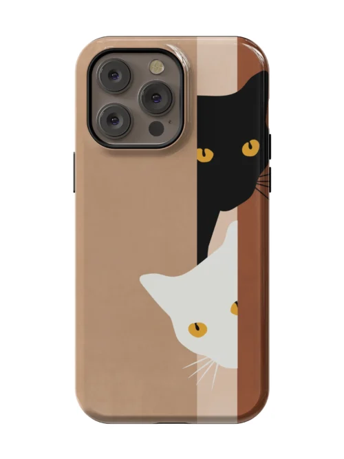 Peekaboo Cats Case