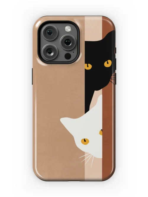 Peekaboo Cats Case