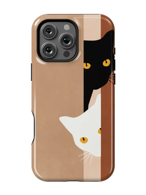 Peekaboo Cats Case