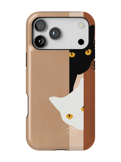 Peekaboo Cats Case
