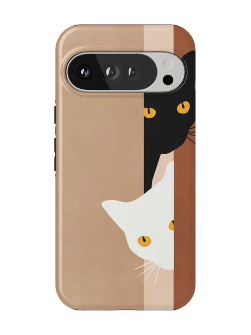 Peekaboo Cats Case