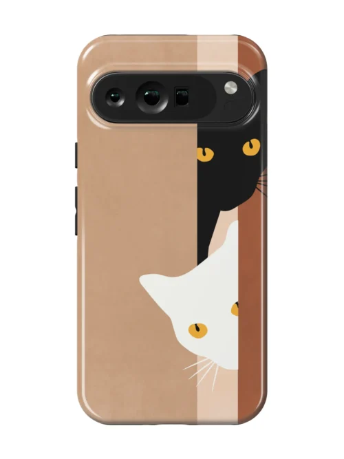 Peekaboo Cats Case
