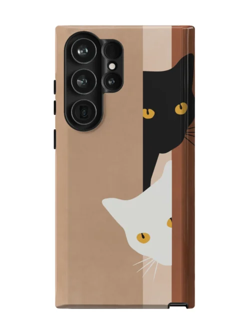Peekaboo Cats Case