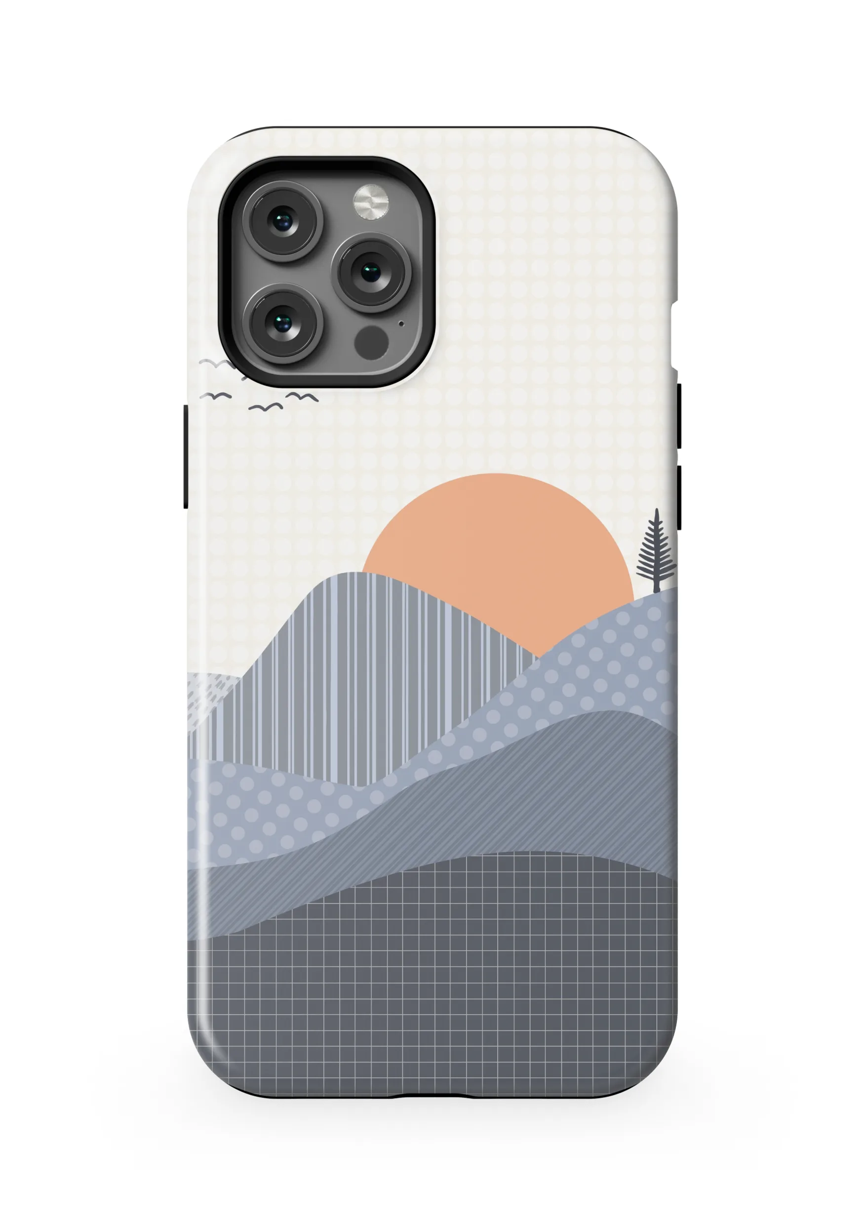 Scandi Sunset Hills Case | iPhone 12